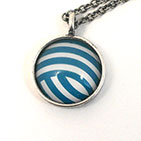 Fauxhemian Curve Turquoise Necklace