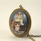 Hello Kitties Deluxe Necklace