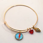 Sea Horse Sea shell Bracelet or Necklace