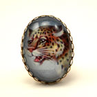 Def Leopard Cocktail Ring
