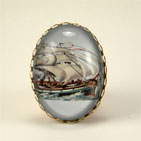 Clipper Ship Cocktail Ring