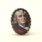 Benjamin Franklin Cocktail Ring