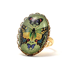 Gossamer Butterfly Petite Ring