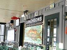 Inside the Bridge Cafe Frenchtown, NJ